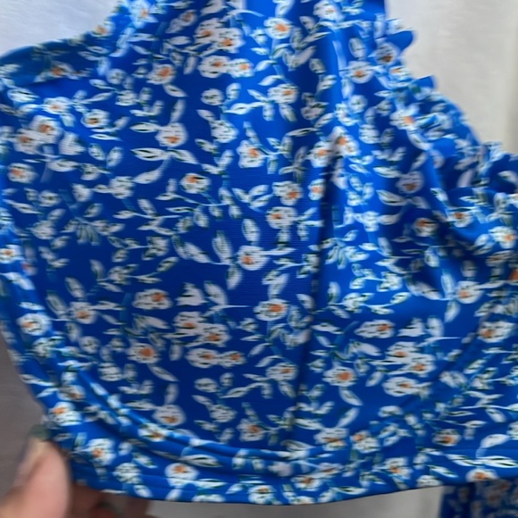 NWTS! ZAFUL Underwire Bikini Floral High Cut Bikini Set V-Wired - Picture 4 of 8